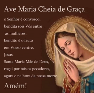 Ave Maria Cheia de Graça | Mundo Mensagens