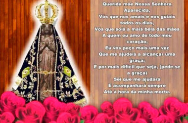 Oração Especial Nossa Senhora Aparecida