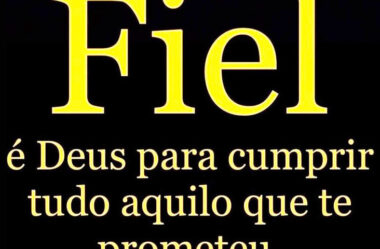 Fiel é Deus