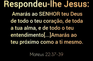 Amarás ao Senhor teu Deus