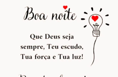 Boa noite Deus te abençoe